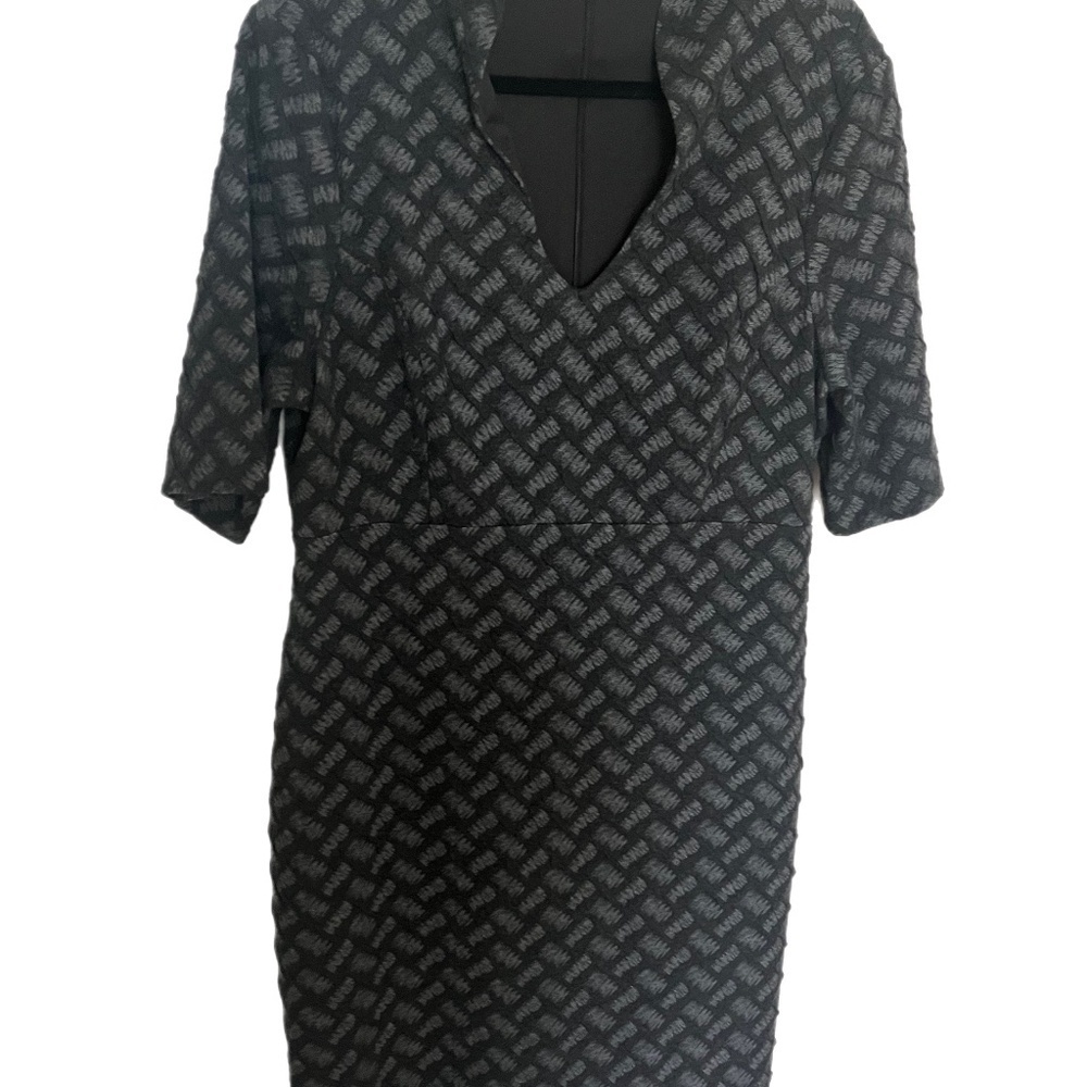 Business Office Career Minimalist Professional Dress Fitted Conservative Size 16